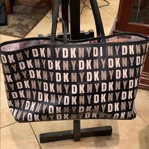DKNY Black and White Tote